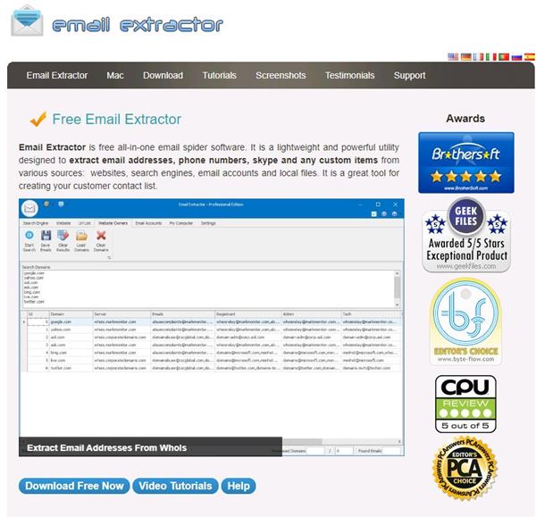 Email Extractor Pro