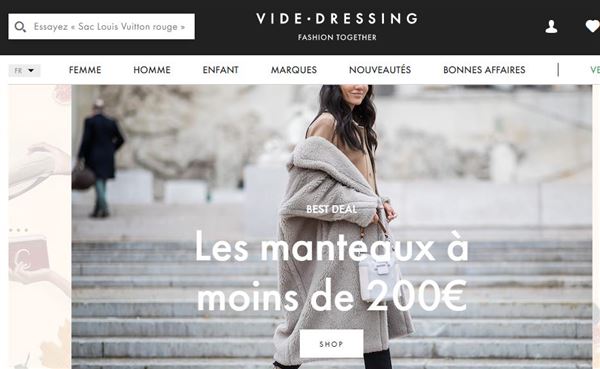 Vide dressing,美国二手服装电商
