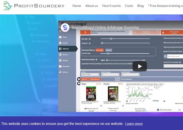 ProfitSourcery选品工具介绍