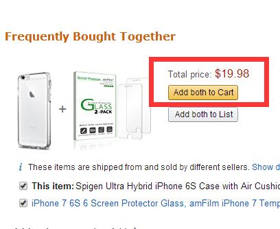 Add Both to Cart