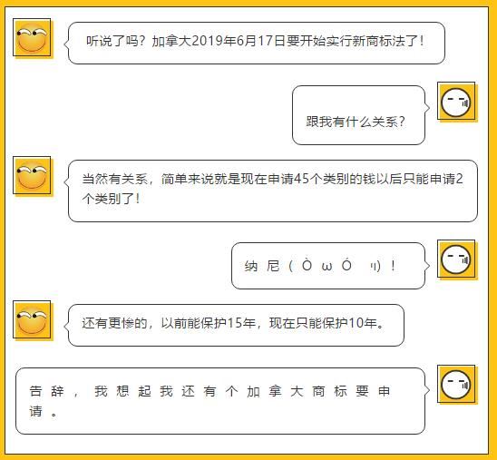 加拿大新商标法6月17日开始实行_加拿大新商标法的影响