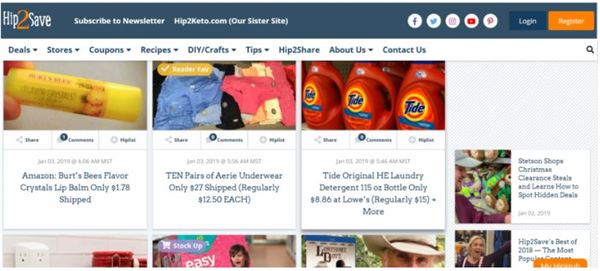 月流量5百万的deal网站-Hip2save怎么发帖？