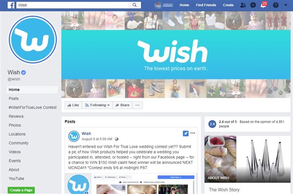wish的站外推广办法_wish的Facebook引流办法