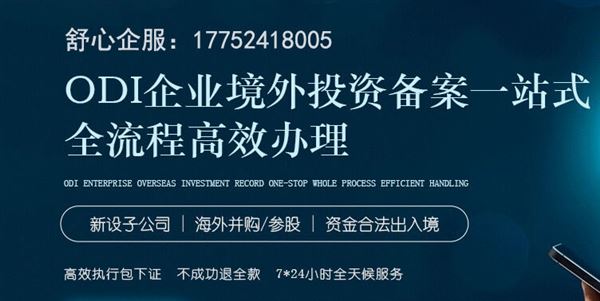 外汇账户odi备案